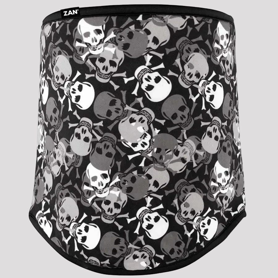 ZANheadgear Neck Gaiter SportFlex Series Classic All Over Skull - Boutique of Leathers/Open Road