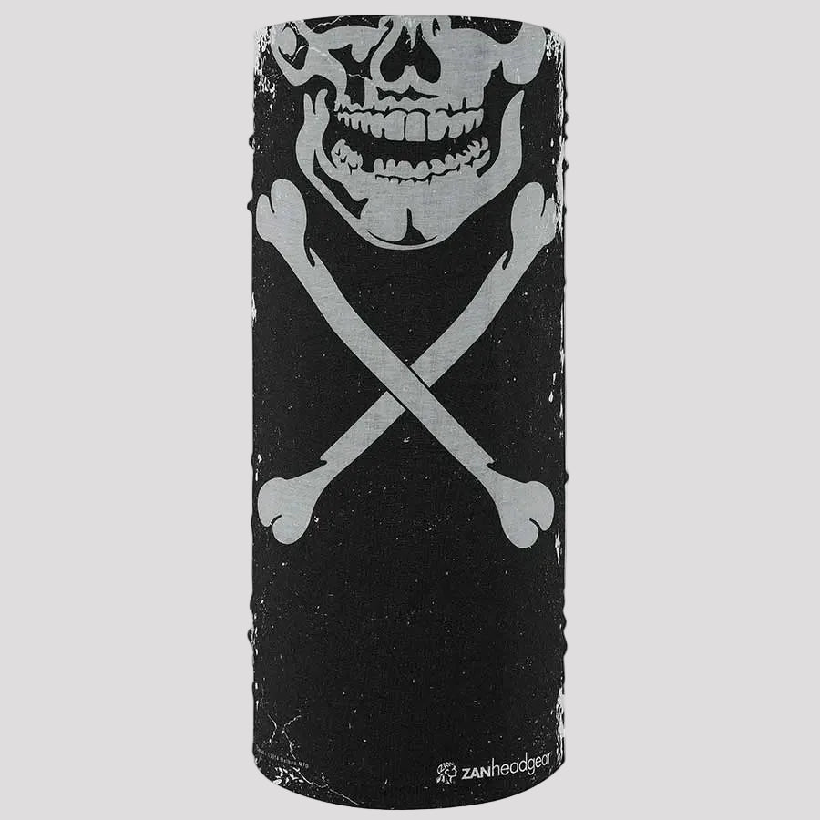 ZANheadgear Skull Multi Function Motley Tube Neck Gaiters & Masks Boutique of Leathers/Open Road