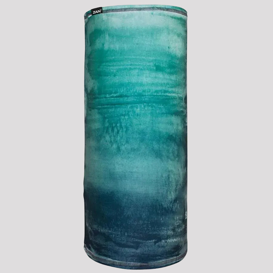 ZANheadgear Teal Ombre Motley Tube Bandanas & Headties Boutique of Leathers/Open Road