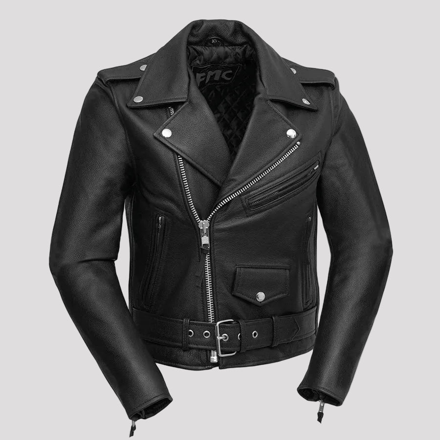 Women’s Motorcycle Leather Jacket. Quilted Thermal Liner & Cowhide - Boutique of Leathers/Open Road