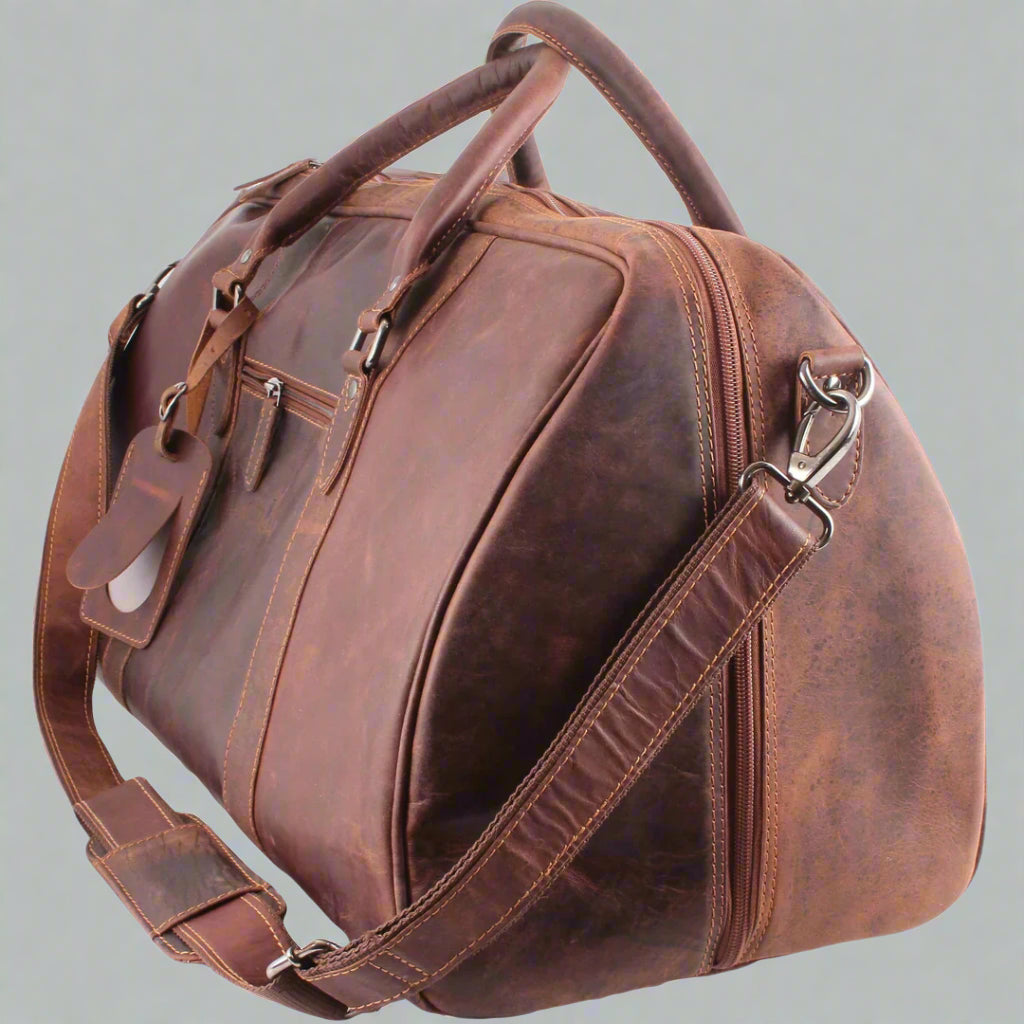 Greenwood Leather Weekend Travel Bag - Boutique of Leathers/Open Road