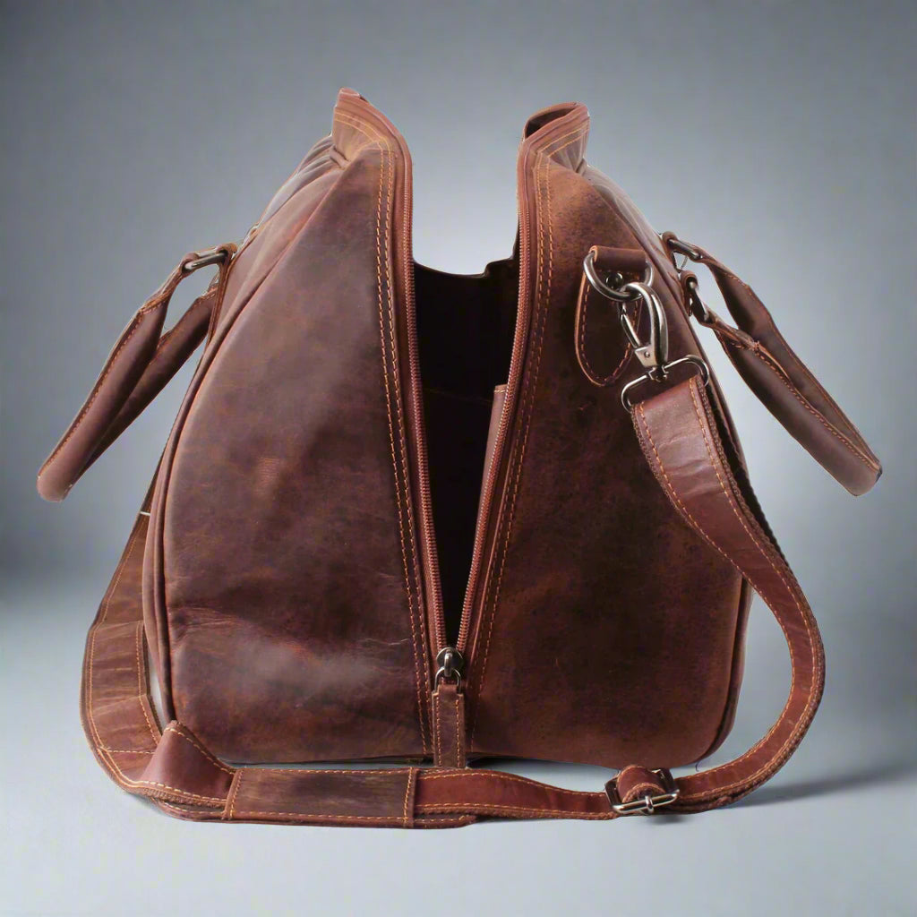 Greenwood Leather Weekend Travel Bag - Boutique of Leathers/Open Road