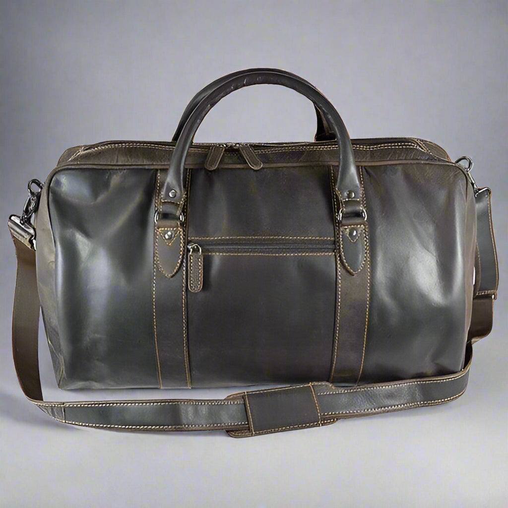 Greenwood Leather Weekend Travel Bag - Boutique of Leathers/Open Road