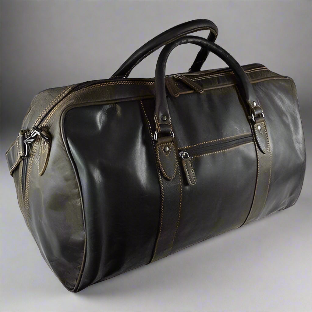 Greenwood Leather Weekend Travel Bag - Boutique of Leathers/Open Road