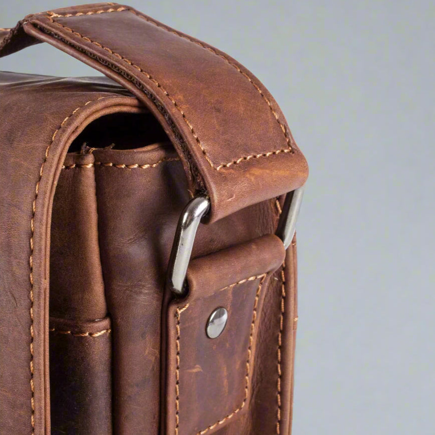 Greenwood Leather Laptop Bag - Boutique of Leathers/Open Road