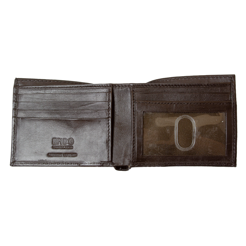 BOL Men's Slim Bifold Leather Wallet