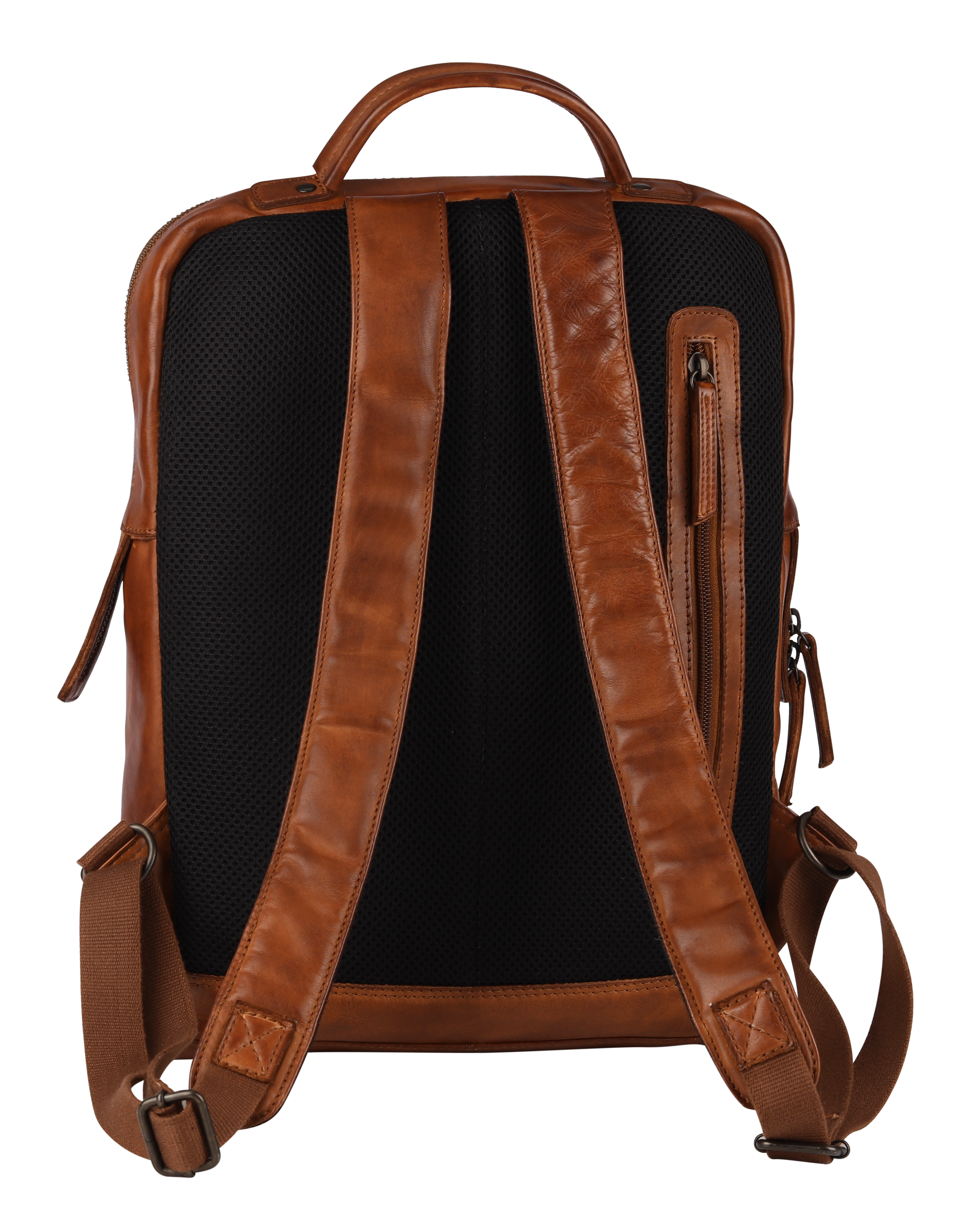 BOL/Open Road Two Strap Adjustable Leather Backpack