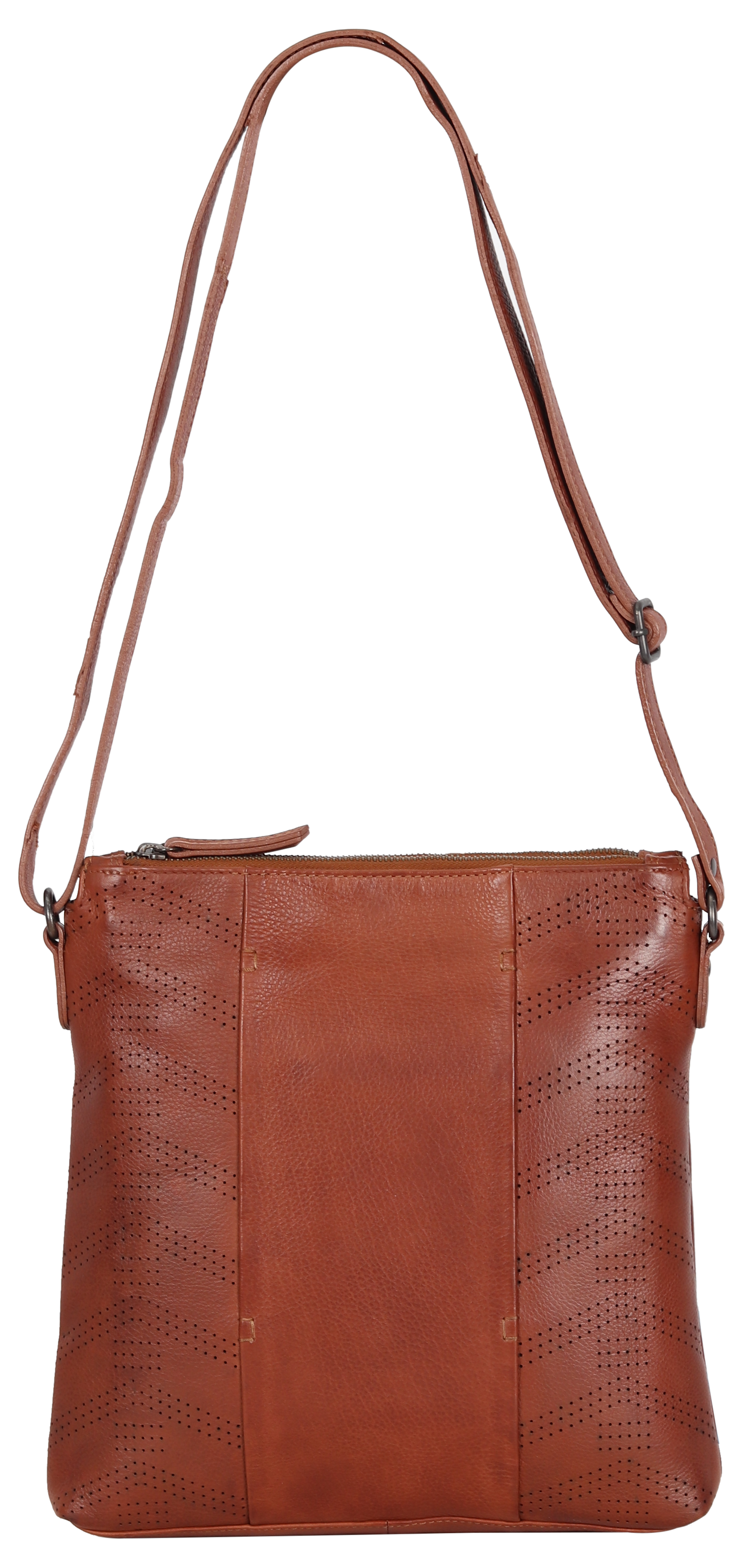 MET Three Chamber Leather Handbag