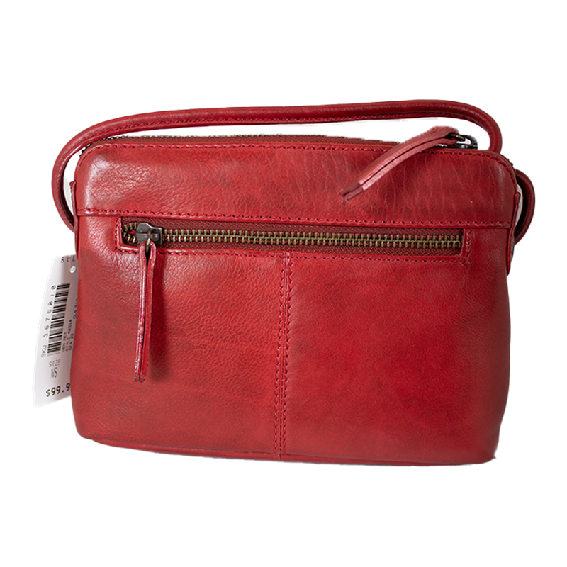 MET Leather Cross Body Bag With Adjustable Strap