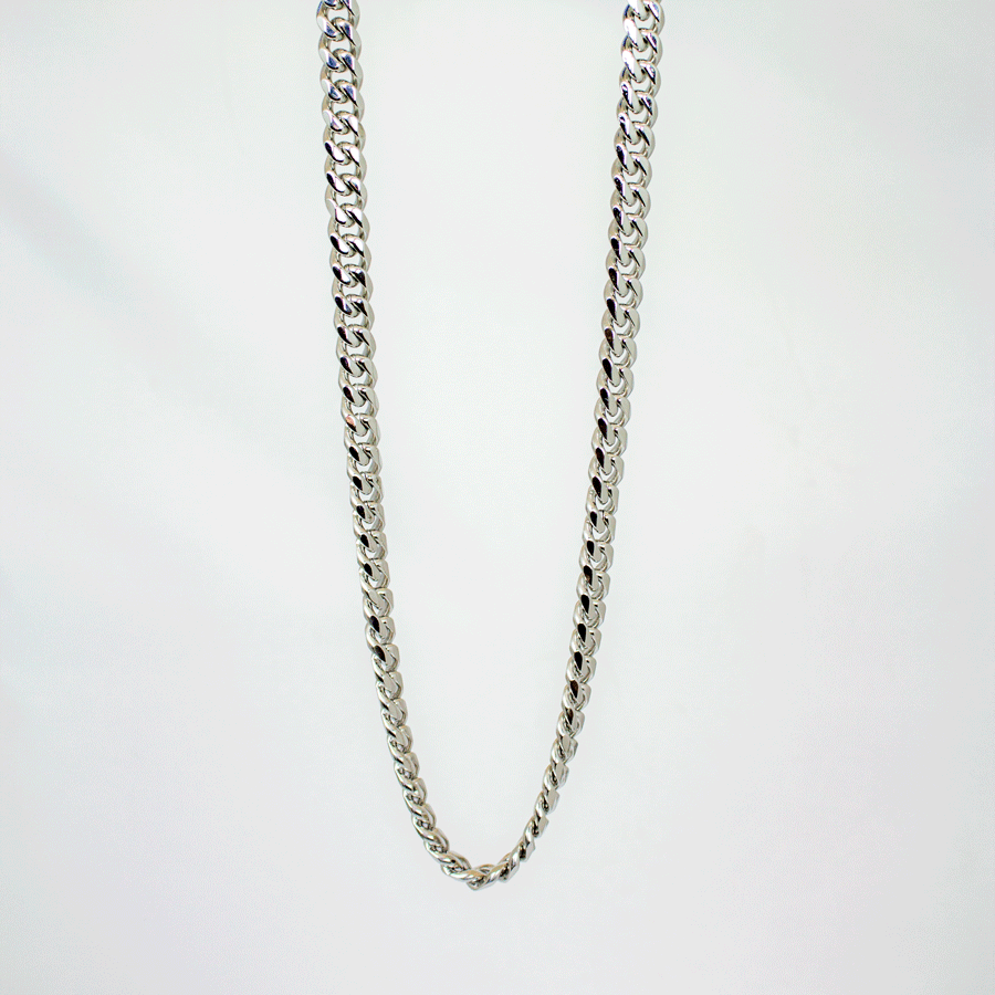 Men's Silver Stainless Steal Chain