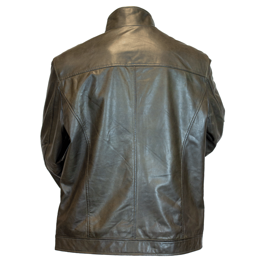 BOL Men's Gen Bomber Lambskin Leather Jacket