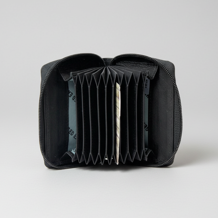 Rugged Earth Men's Leather Credit Card Wallet