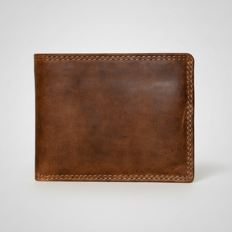 Rugged Earth Men's Bifold Leather Wallet
