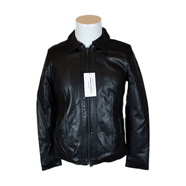 BOL Women's Zip up Leather Jacket