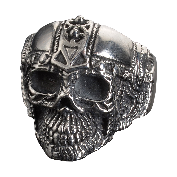 Men's Cyborg Skull Ring