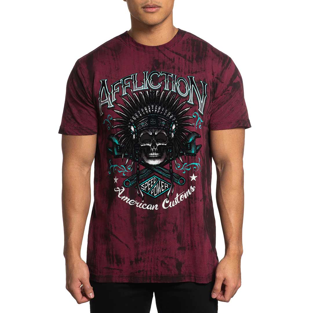 Affliction Men's AC Native Wrench T-Shirt