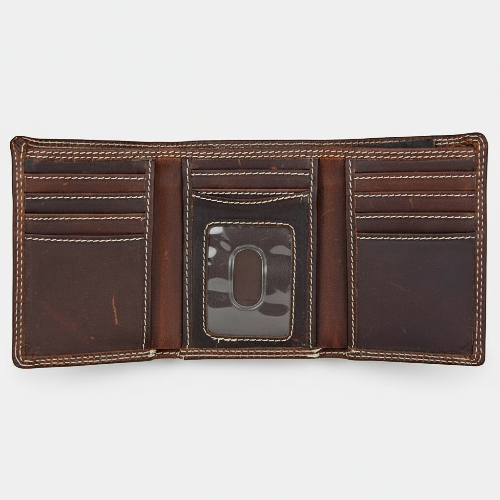 Viceroy Men's Trifold Leather Wallet
