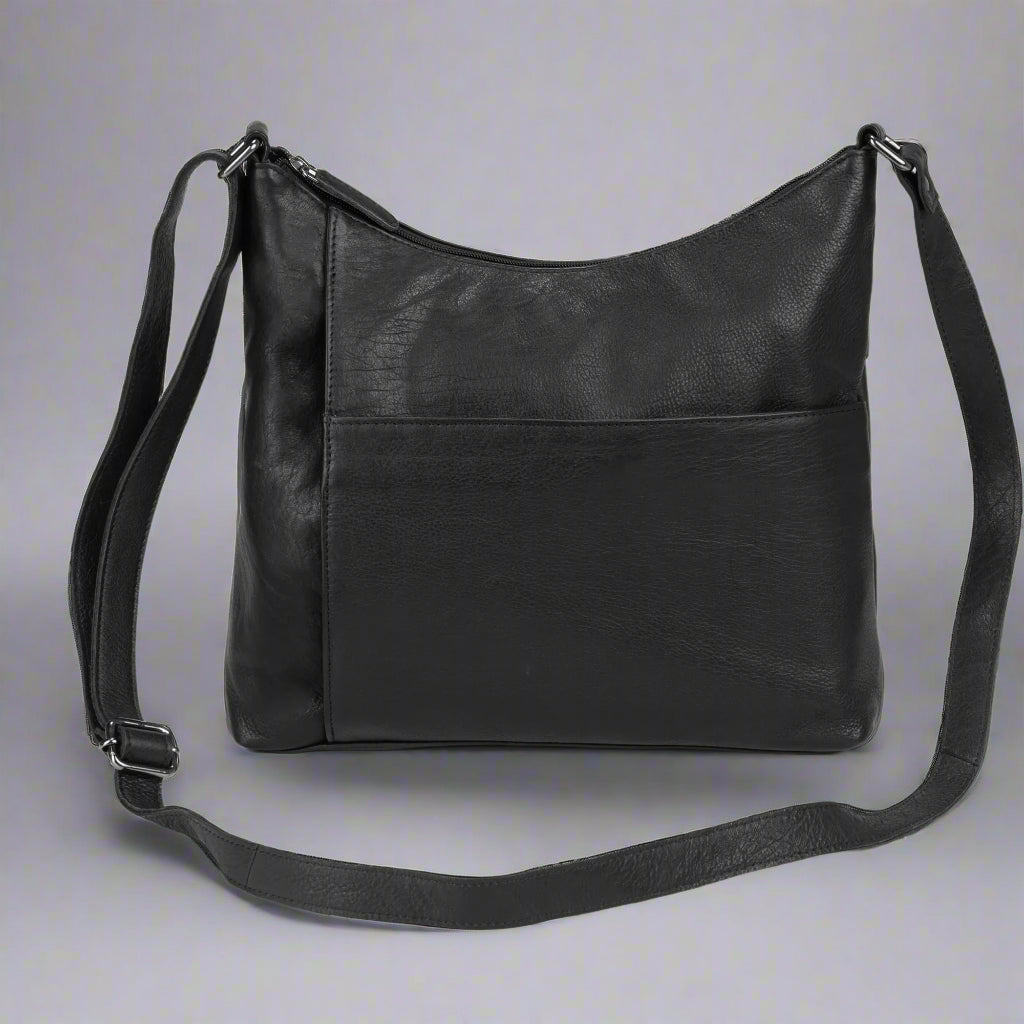 Greenwood Leather Ladies Cross Body Shoulder Bag