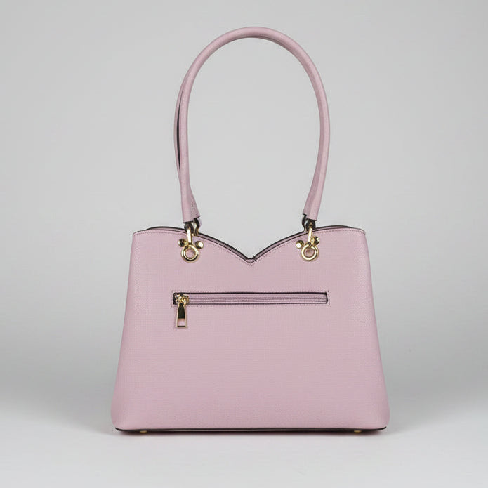 Temptation Italy Faux Leather Shoulder Bag. Butterfly & Floral Embossed Handbag - Boutique of Leathers/Open Road