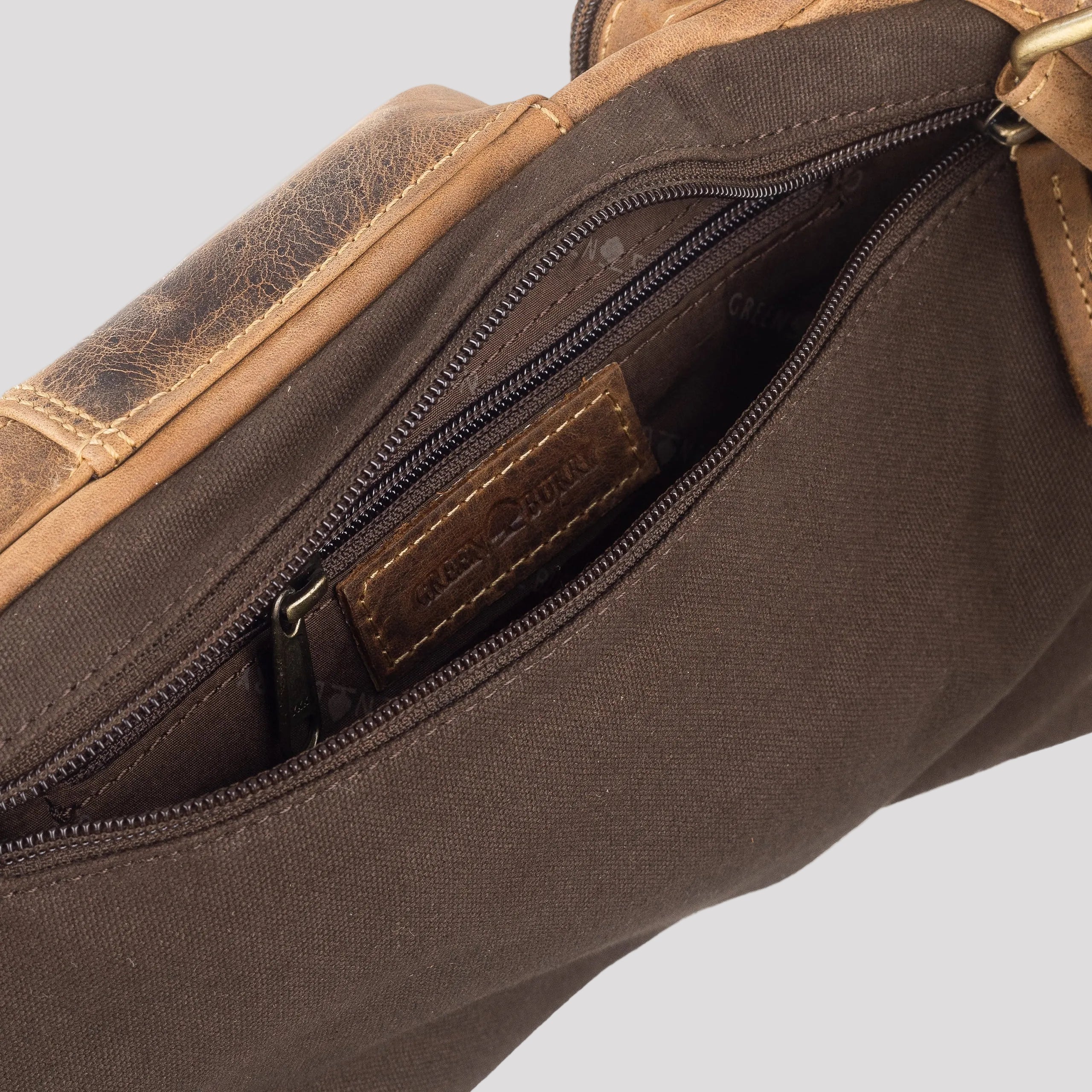 Greenburry Vintage Leather Crossbody Chest Sling Bag