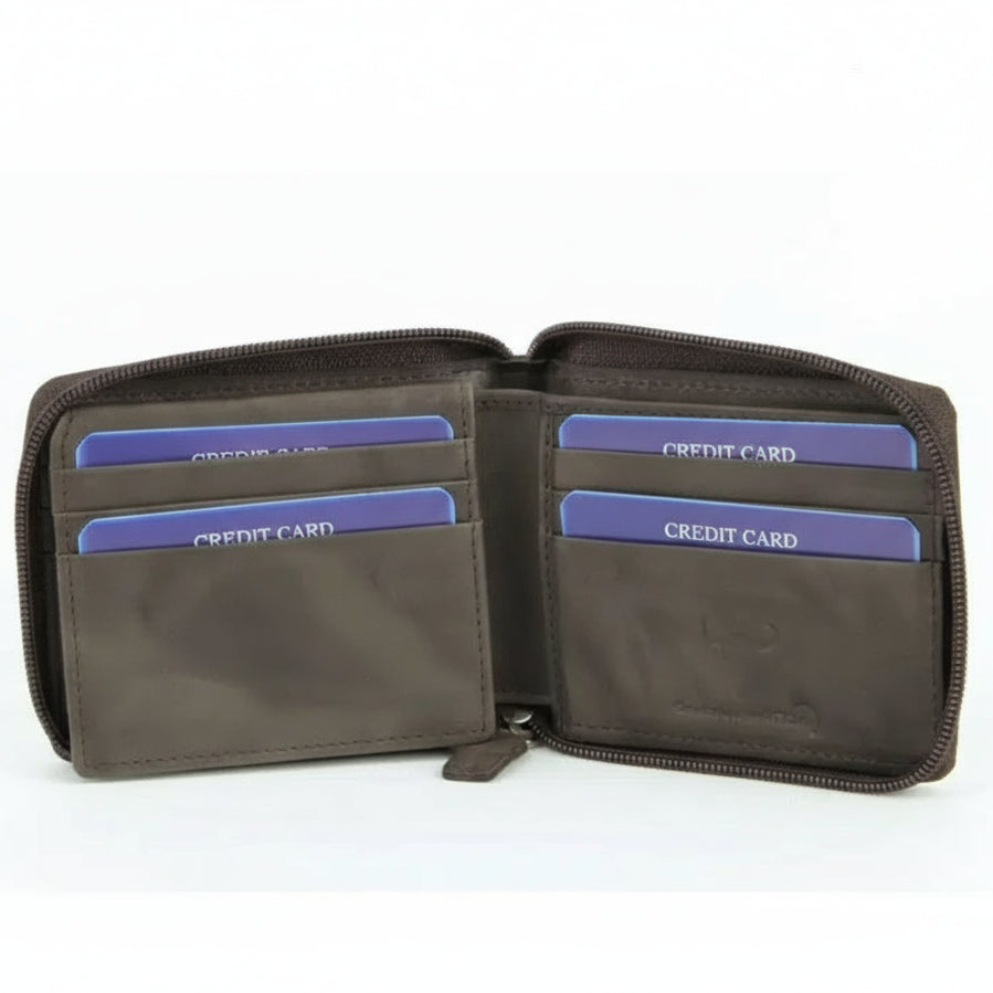 Zip Around Men’s Wallet