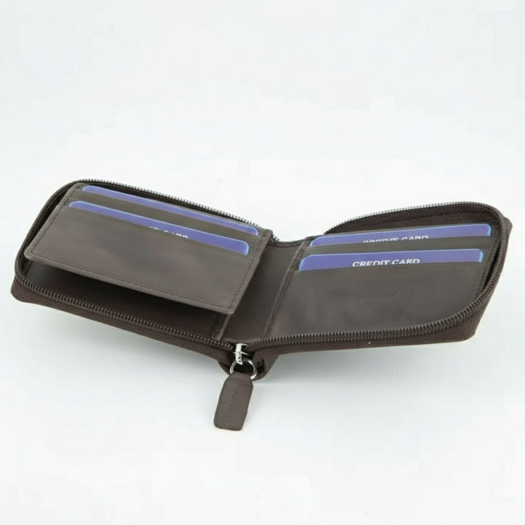 Zip Around Men’s Wallet - Boutique of Leathers/Open Road