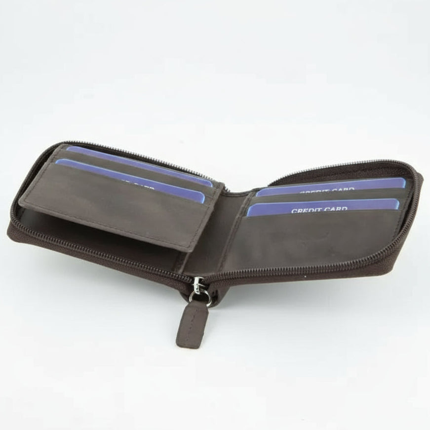 Zip Around Men’s Wallet