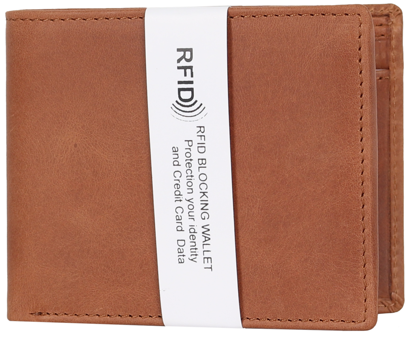 Men's 8 Card Slot Leather Wallet