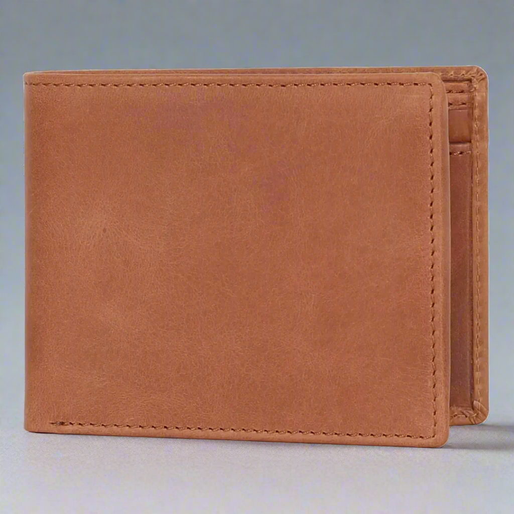 Men's 8 Card Slot Leather Wallet