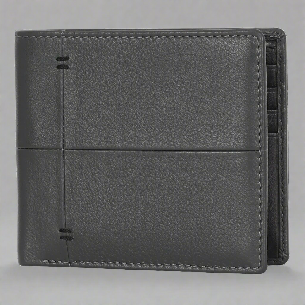 Men's 8 Card Slot Leather Wallet