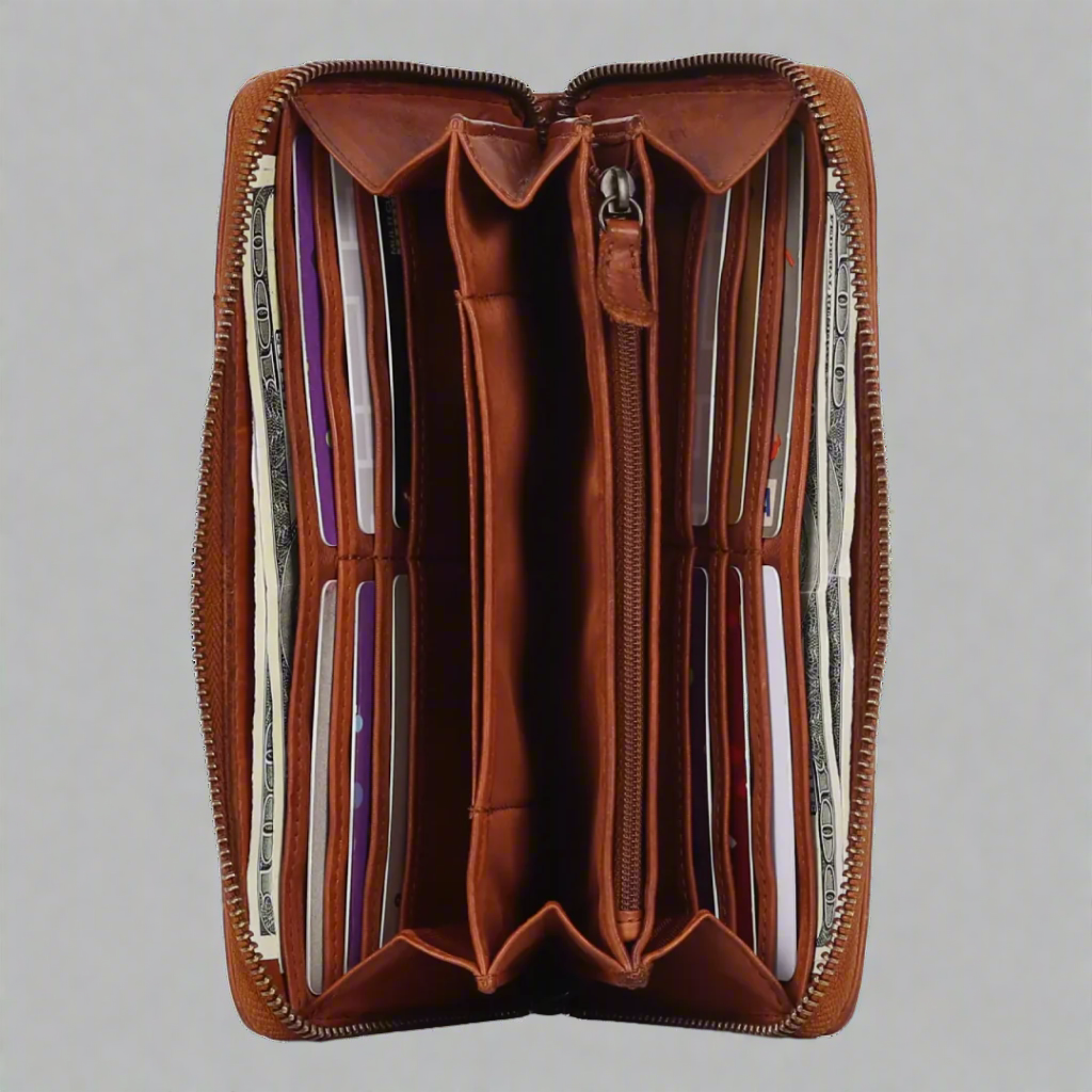 Women's Zip Around Wallet