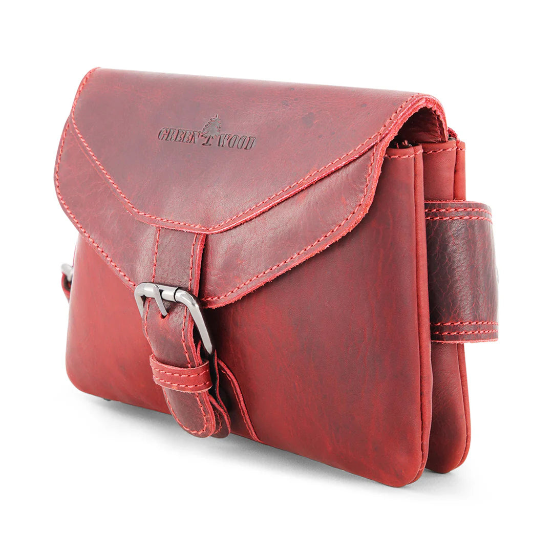 Greenwood Leather Women Waist Bag