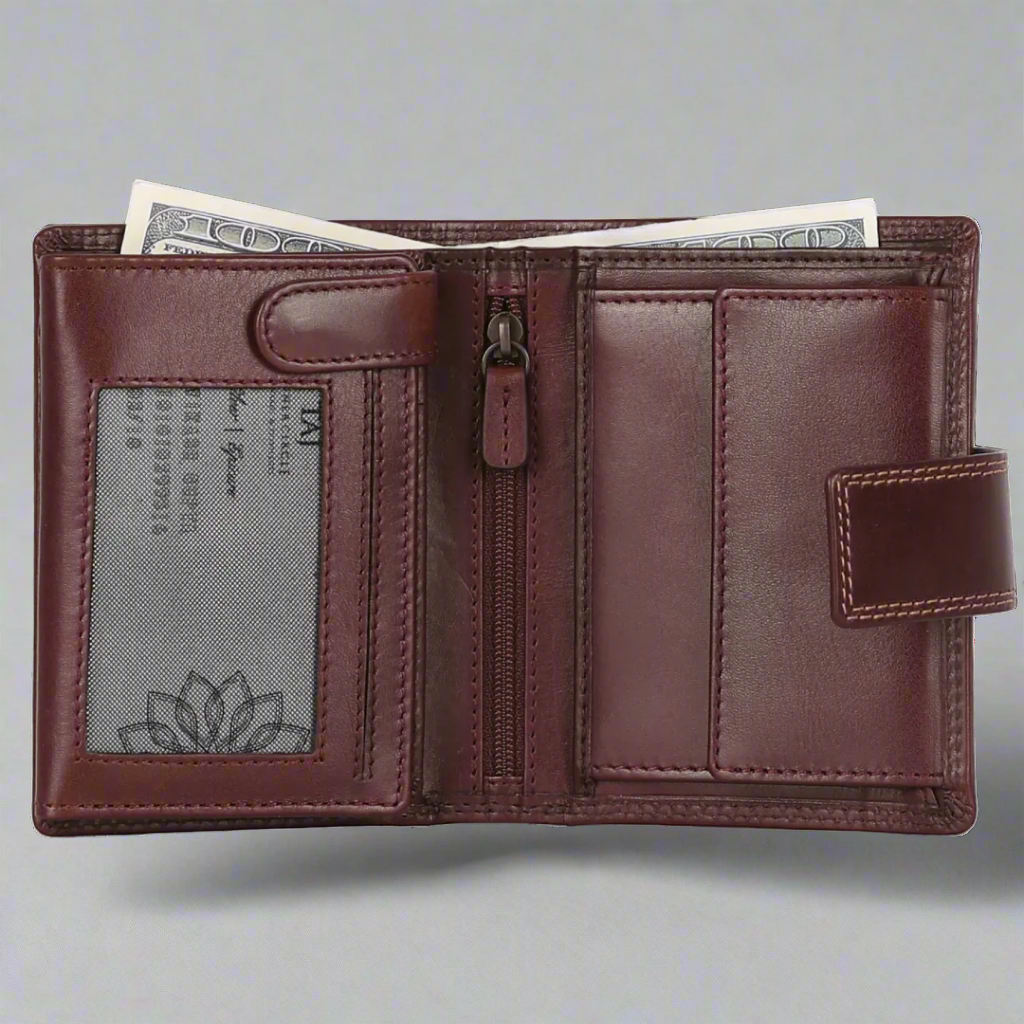 MET Men's Fashion Leather Wallet