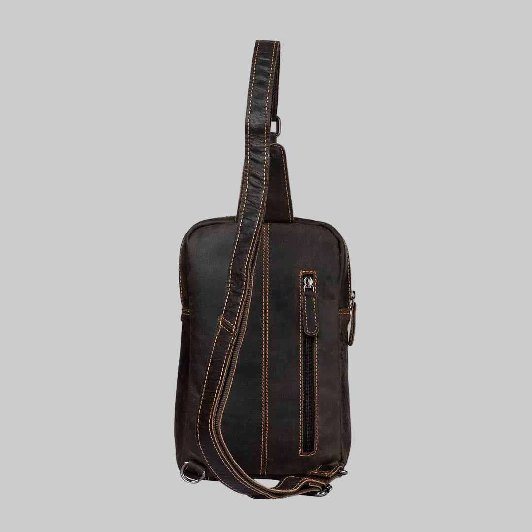 Greenwood Leather Hamilton Crossbody Bag Backpack