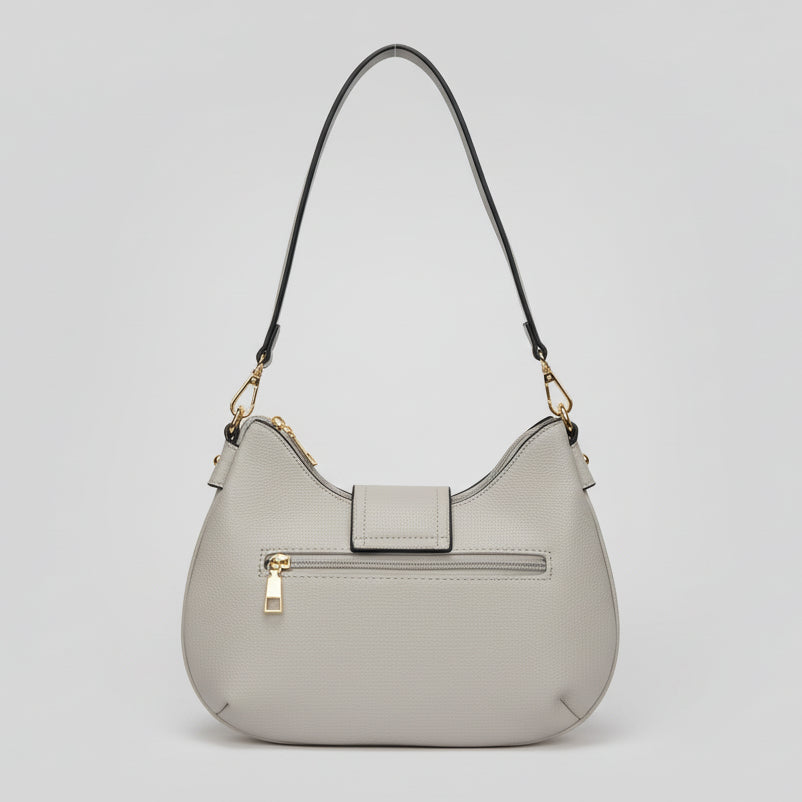 Temptation Italy Faux Leather Small Shoulder Bag with Dragonfly and Flowers