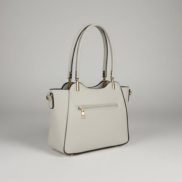Temptation Italy Small Faux Leather Shoulder Bag. Floral & Dragonfly Embossed Handbag - Boutique of Leathers/Open Road