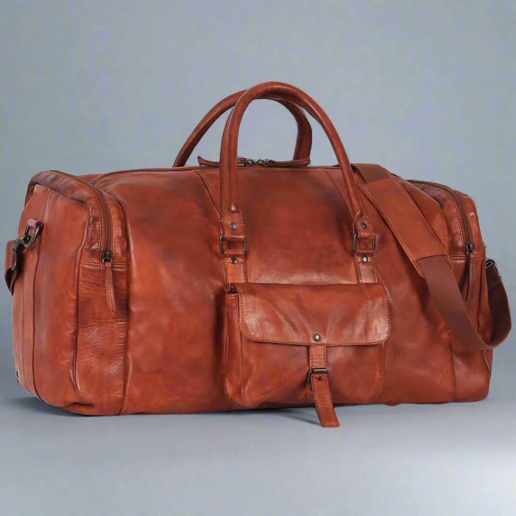 MET 5 Pocket Leather Duffle Bag