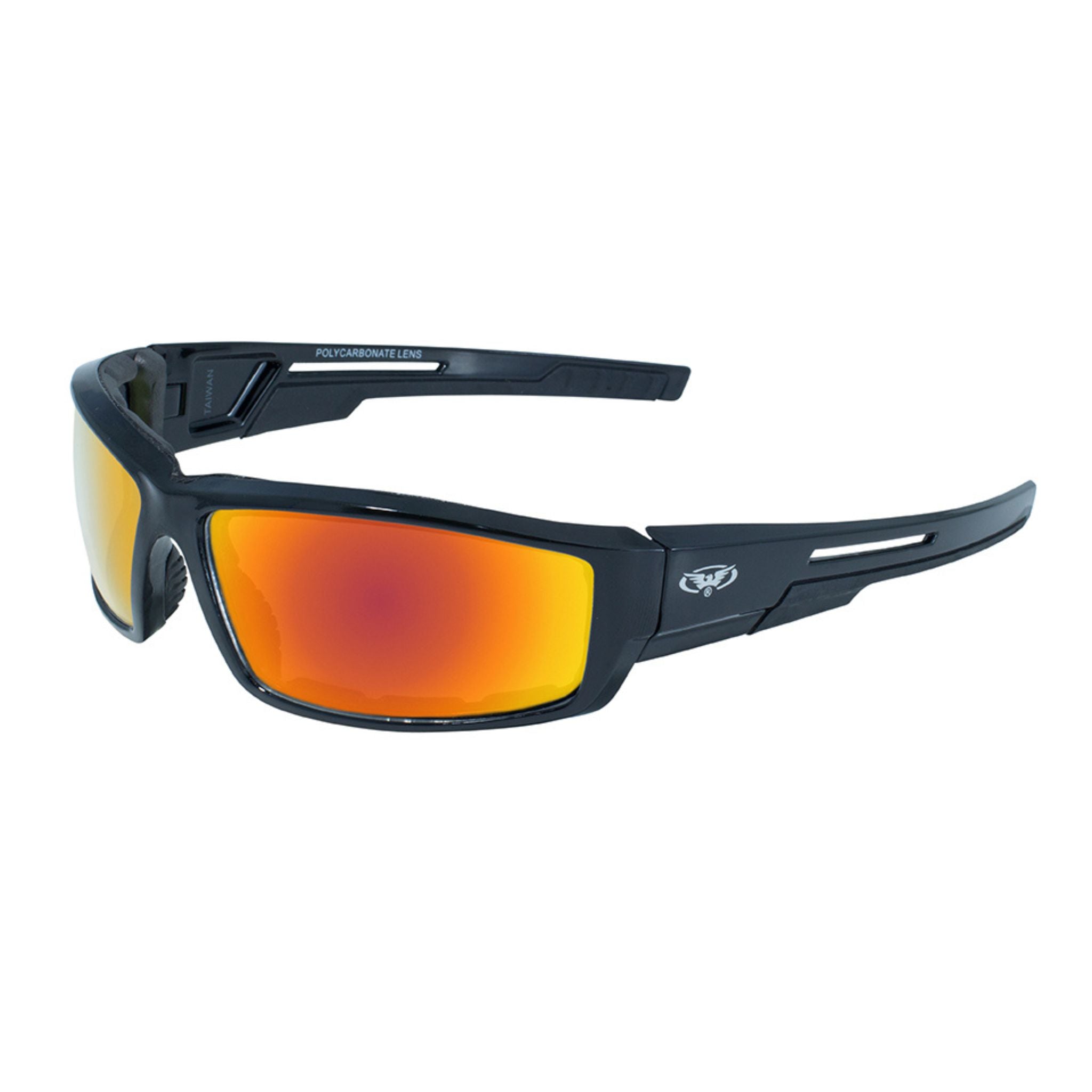 Global Vision Sly GT Foam Padded Motorcycle Sunglasses. Safety Rated Riding Glasses