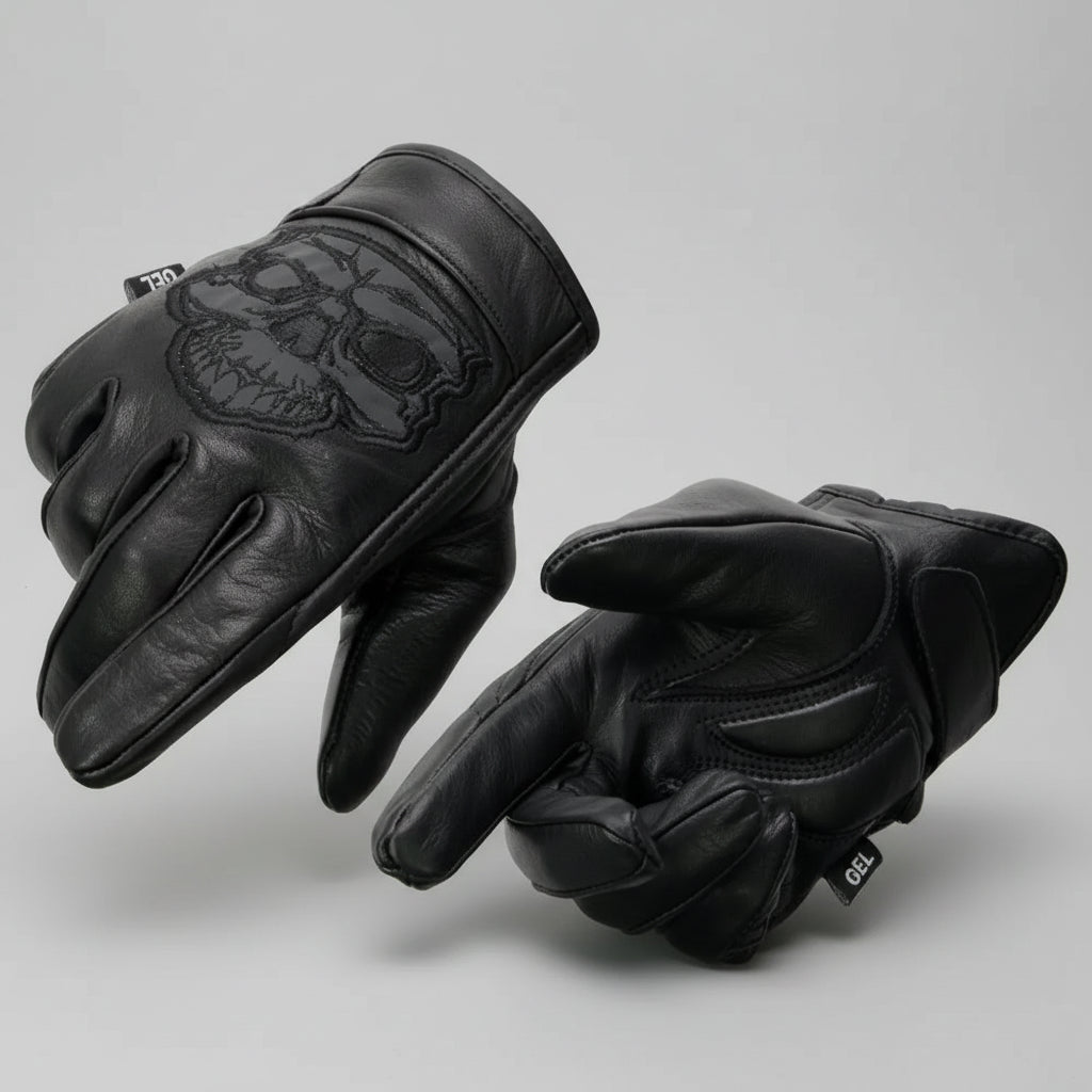 BOL/Open Road Men's Reflective Skull Gloves