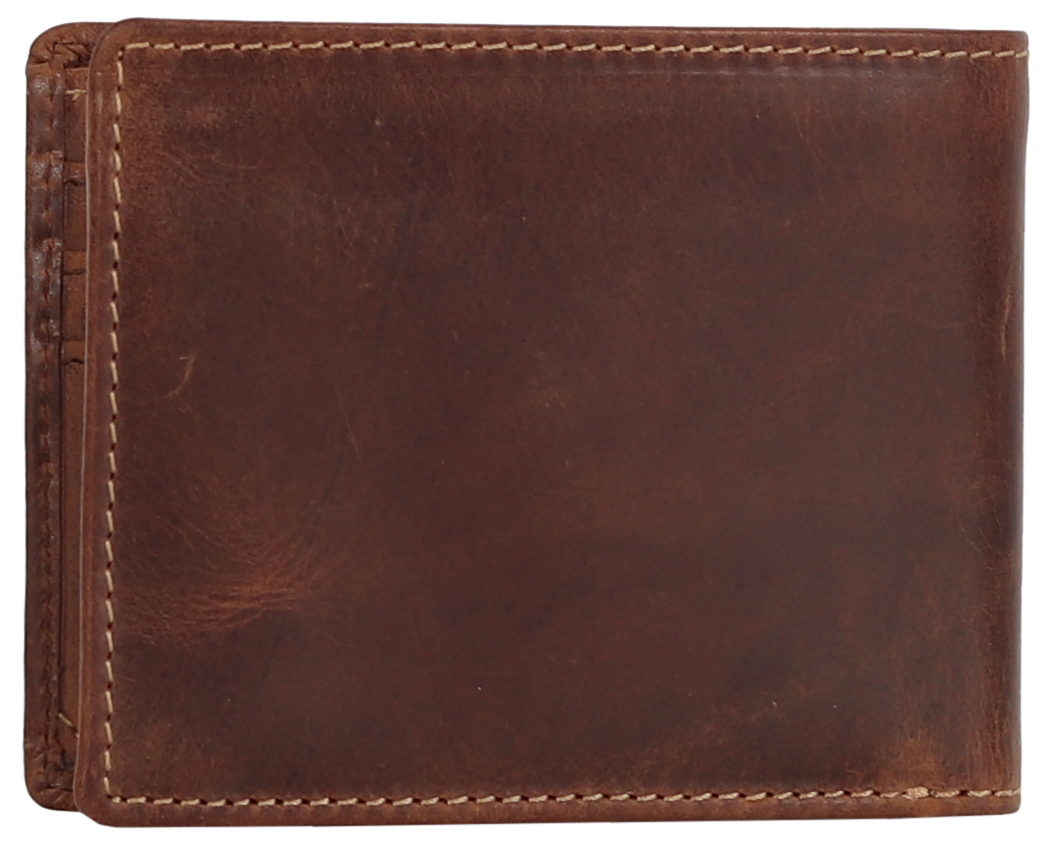 Men's 6 Card Slot Leather Wallet