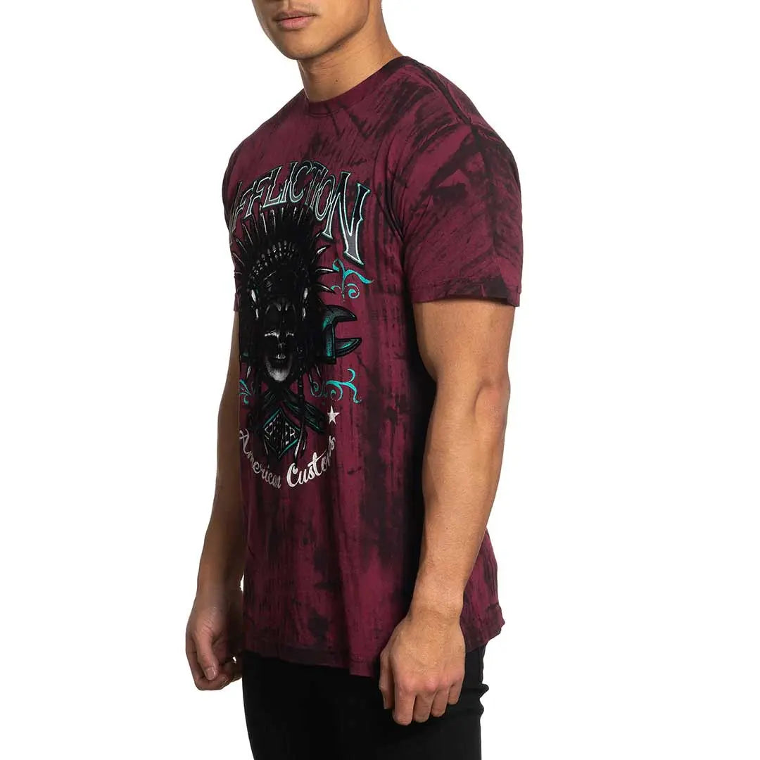 Affliction Men's AC Native Wrench Short Sleeve Shirt - Boutique of Leathers/Open Road