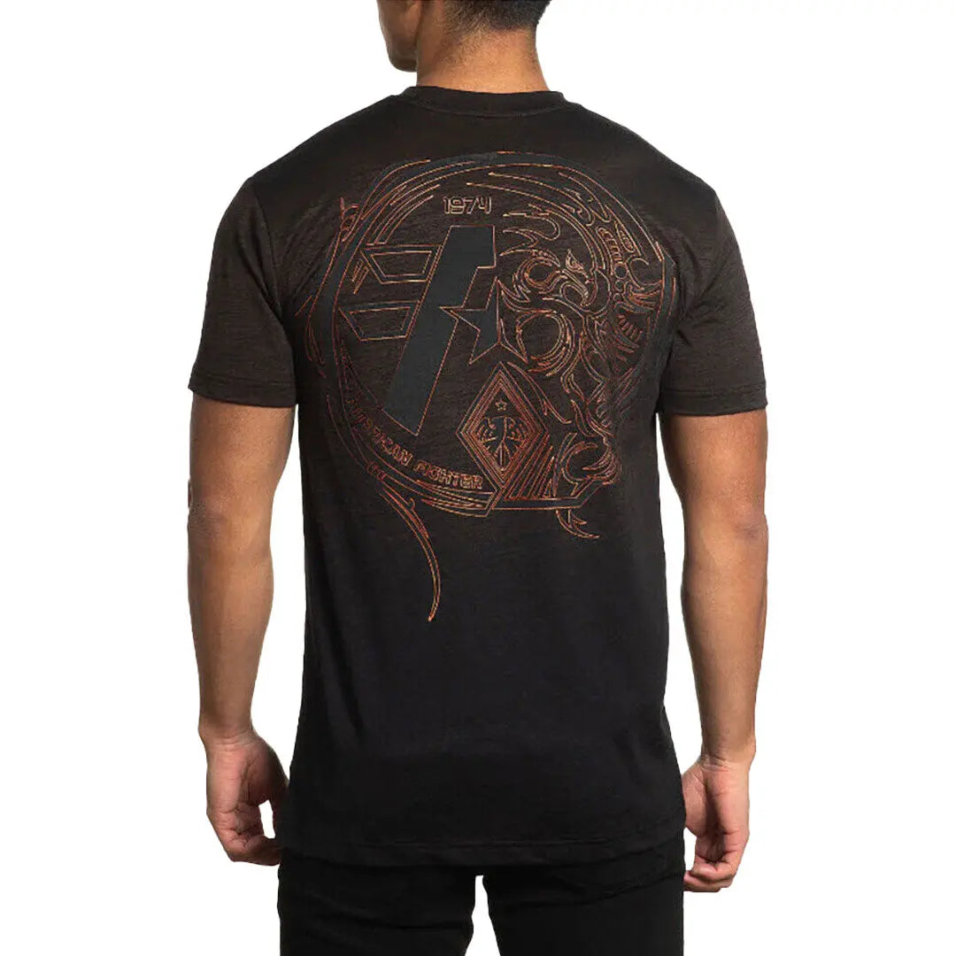 Affliction Men's American Fighter Copperfield Short Sleeved Shirt Men's Shirts & Tees Boutique of Leathers/Open Road