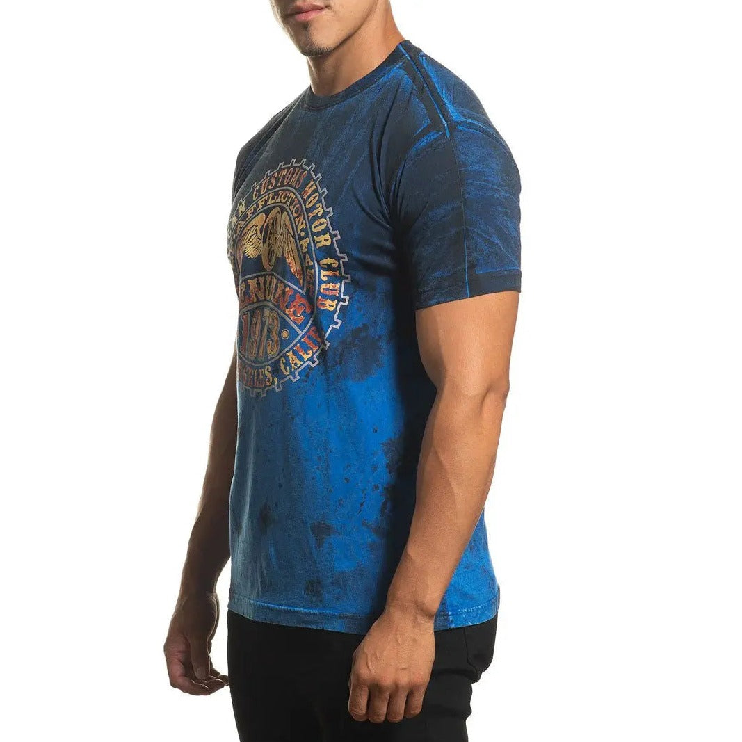 Affliction Men's Genuine Moto Short Sleeve Shirt Men's Shirts & Tees Boutique of Leathers/Open Road