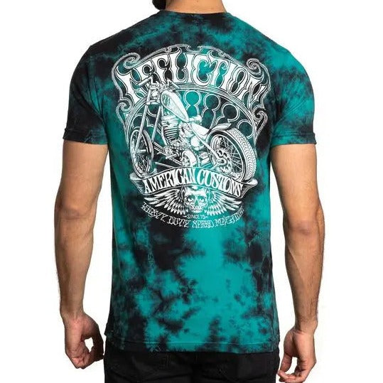 Affliction Men's  Long Road Short Sleeve Shirt Men's Shirts & Tees Boutique of Leathers/Open Road