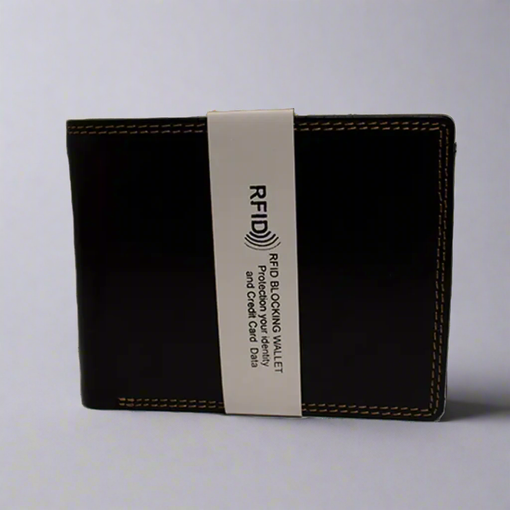 MET Men’s Bi-Fold Flip Coin Wallet