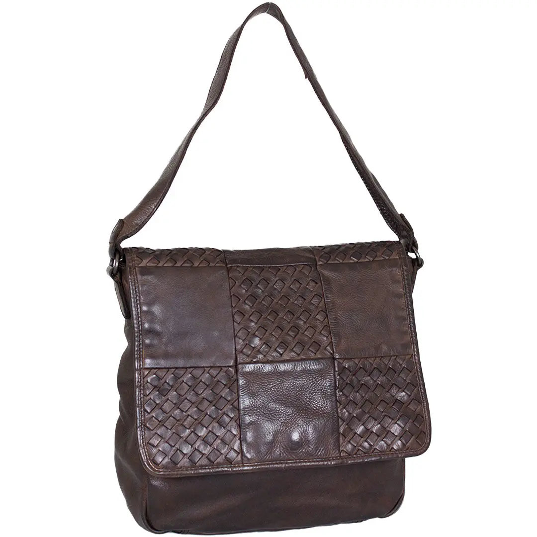 BOL Bady Diamond Weave Handbag Handbags & Purses Boutique of Leathers/Open Road