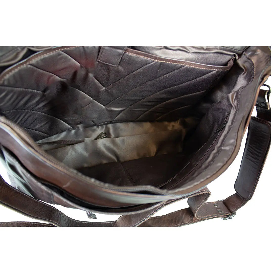 BOL Brown Commuter Laptop Bag Backpacks & Messenger Bags Boutique of Leathers/Open Road