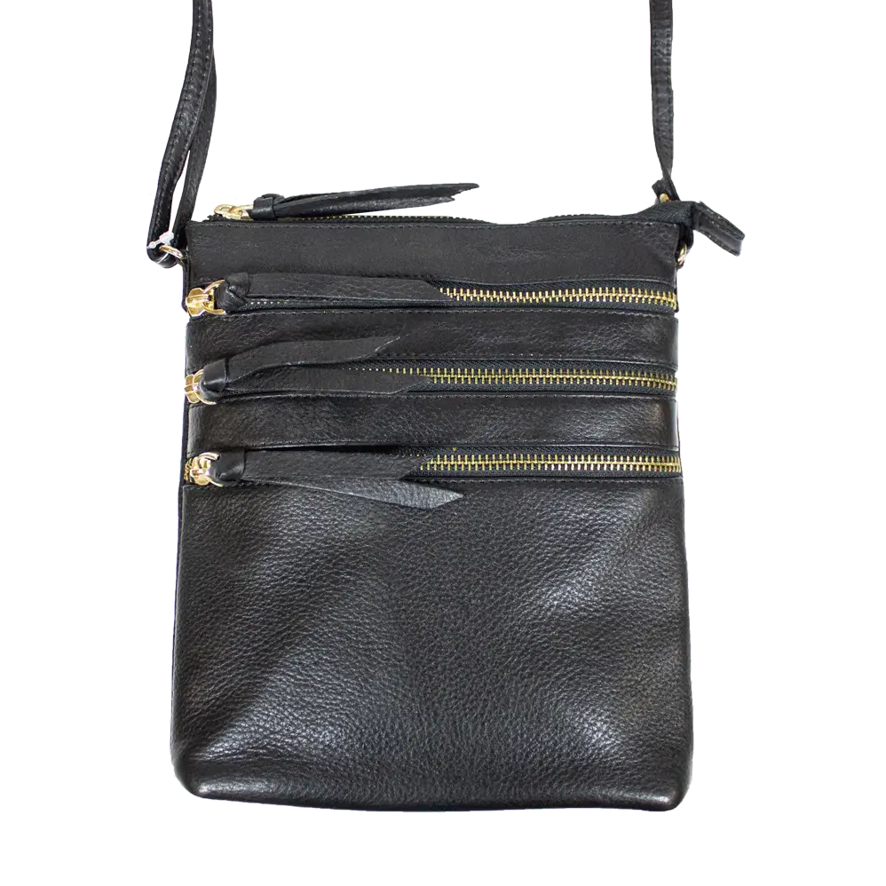 BOL Crossbody Zipper Bag - Boutique of Leathers/Open Road