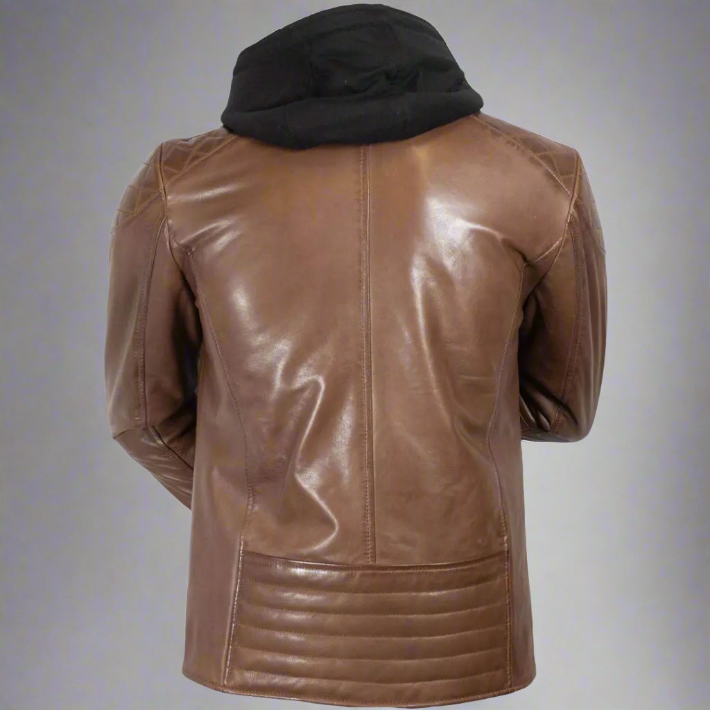 BOL Men's Alvin Lambskin Leather Jacket Men's Leather Jackets Boutique of Leathers/Open Road