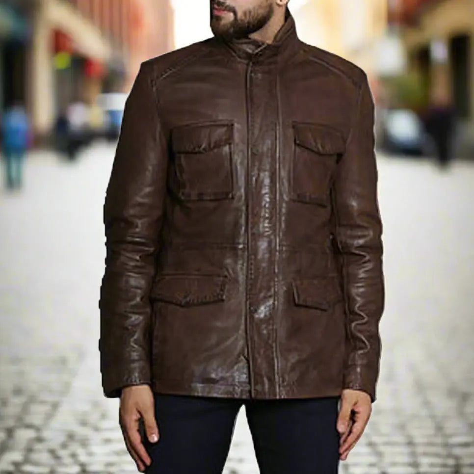 BOL Men's Bradley Jacket Men's Leather Jackets Boutique of Leathers/Open Road